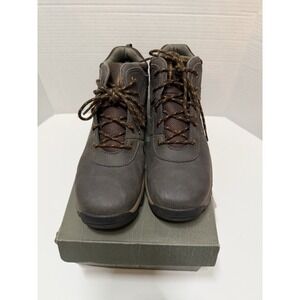 Timberland Junior Size 5 Mt. Maddsen Mid Hiker Waterproof Boots Dk Brown
